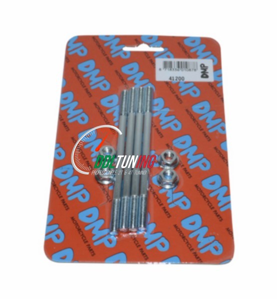 TAPEIND CILINDER + MOER PIAGGIO 2T/ PUCH MAXI/ MINARELLI VERT M6X107MM DMP 4PCS