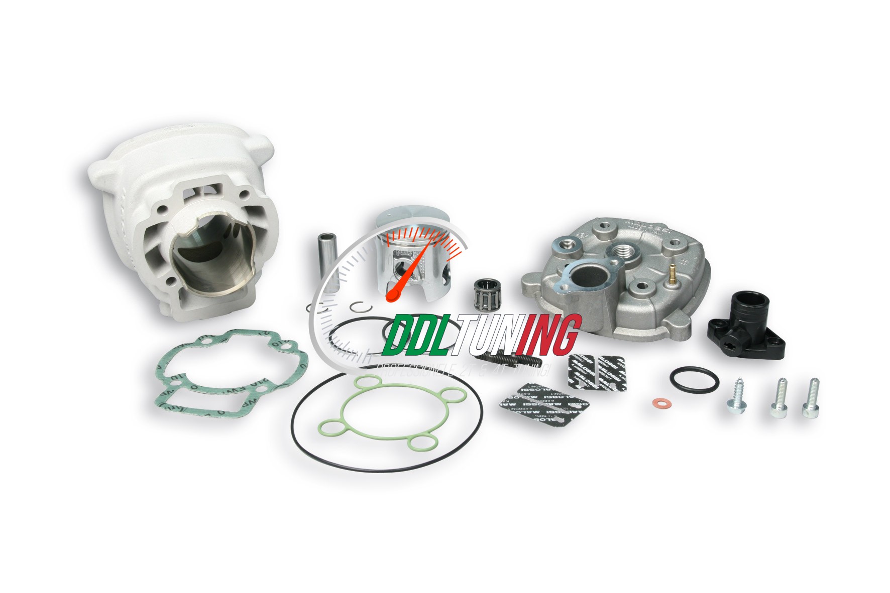 CILINDER + KOP 70CC PIAGGIO 2T LC 47MM MALOSSI MHR REPLICA 318466