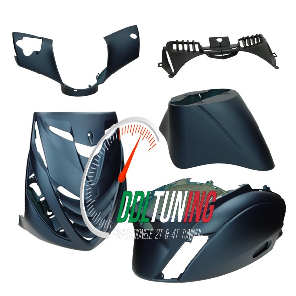 PLAATWERKSET MODEL SP ZIP2000 BLAUW DONKER MAT DMP 5-DELIG