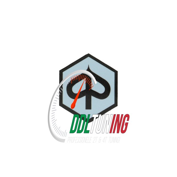 STICKER LOGO VOORSCHERM ZESKANT ZIP2000 GRIJS/ZWART