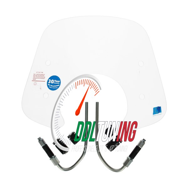 WINDSCHERM + BEV. SET MOD. ORIG LAAG (MADE IN EU) PRIMAVERA BLANK