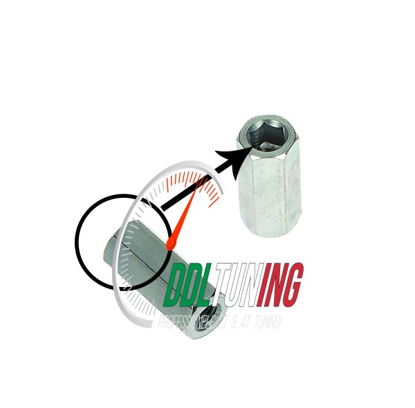 MOER UITLAAT HOOG PIAGGIO/ VESPA M6X25MM ORIGINEEL 833494