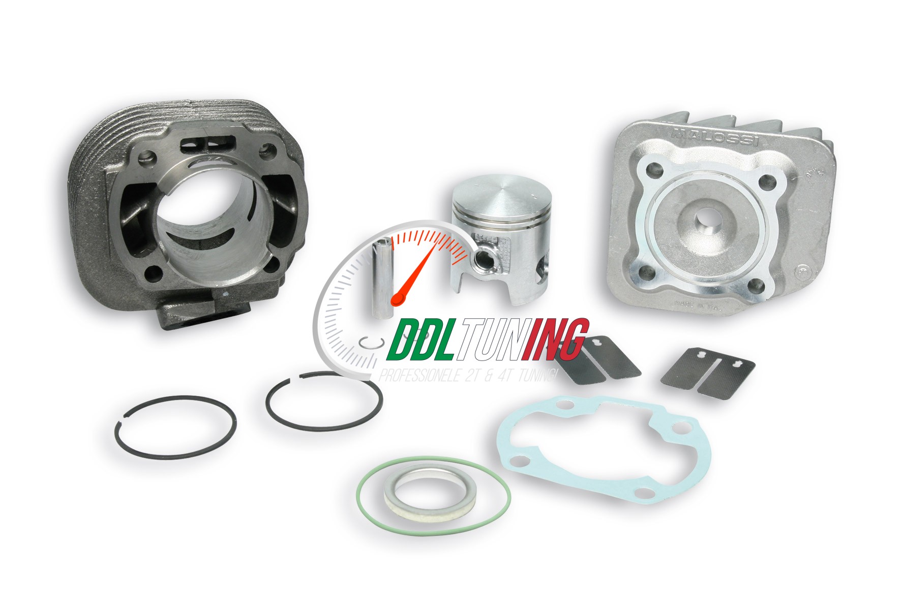 CILINDER + KOP 70CC MINARELLI HOR AC 47MM MALOSSI 317083