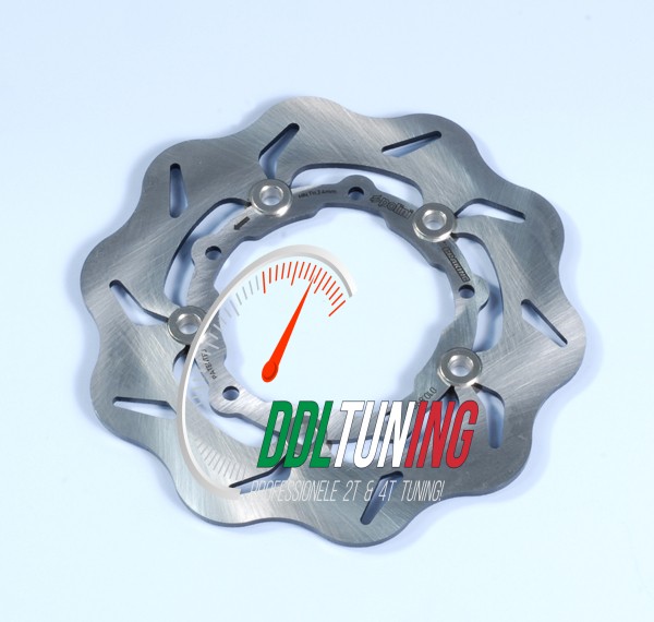 REMSCHIJF ZWEVEND WAVE VESPA LX/ PRIMAVERA/ SPRINT/ PIAGGIO ZIP SP 200MM VOOR POLINI 175.0006