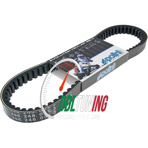 V-SNAAR KORT OVERRANGE PIAGGIO 2T POLINI 248.031.3