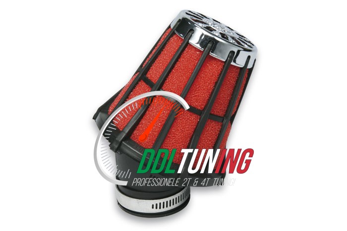 POWERFILTER E5 35MM ZWART/ ROOD MALOSSI 042419.50