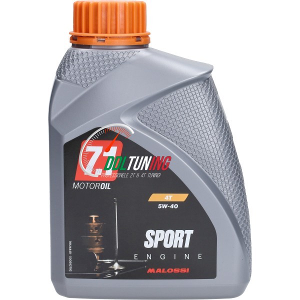 SMEERMIDDEL OLIE 5W40 VOL SYNTH. 1L FLES MALOSSI 7612446