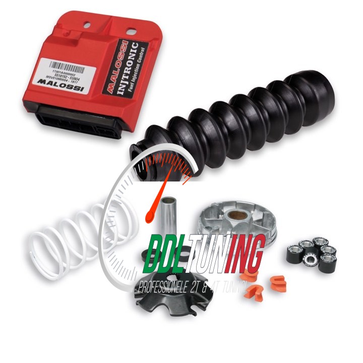 TUNINGKIT MALOSSI MULTIVAR + MALOSSI ECU VESPA / PIAGGIO 4TAKT 3V I-GET EURO 5