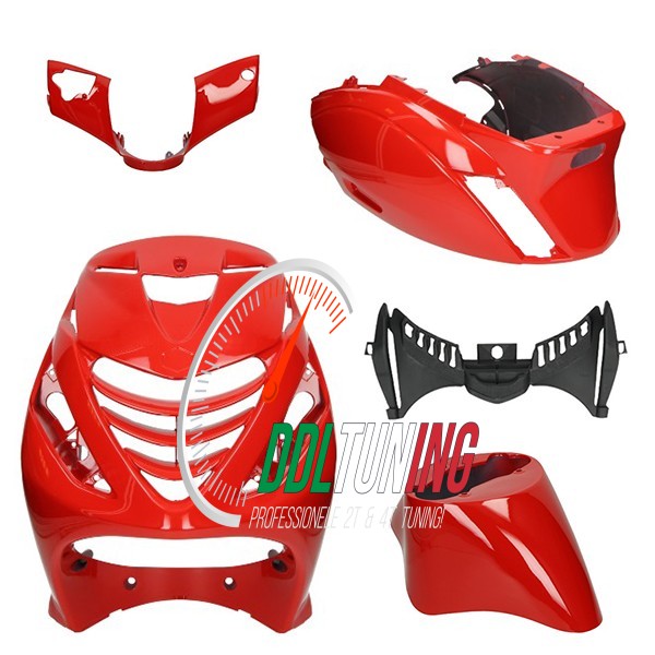 PLAATWERKSET MODEL SP FERRARI GLANS ROOD ZIP2000 DMP 5-DELIG