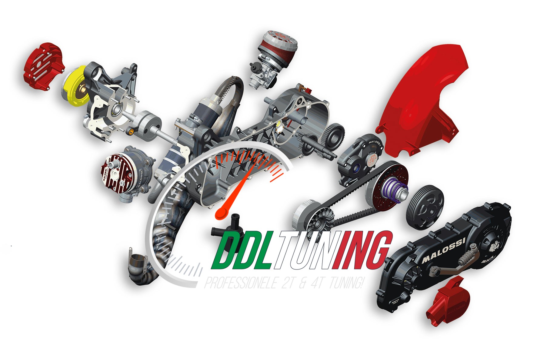 C-ONE 70CC YAMAHA COMPLETE MOTOR - NIET GEMONTEERD