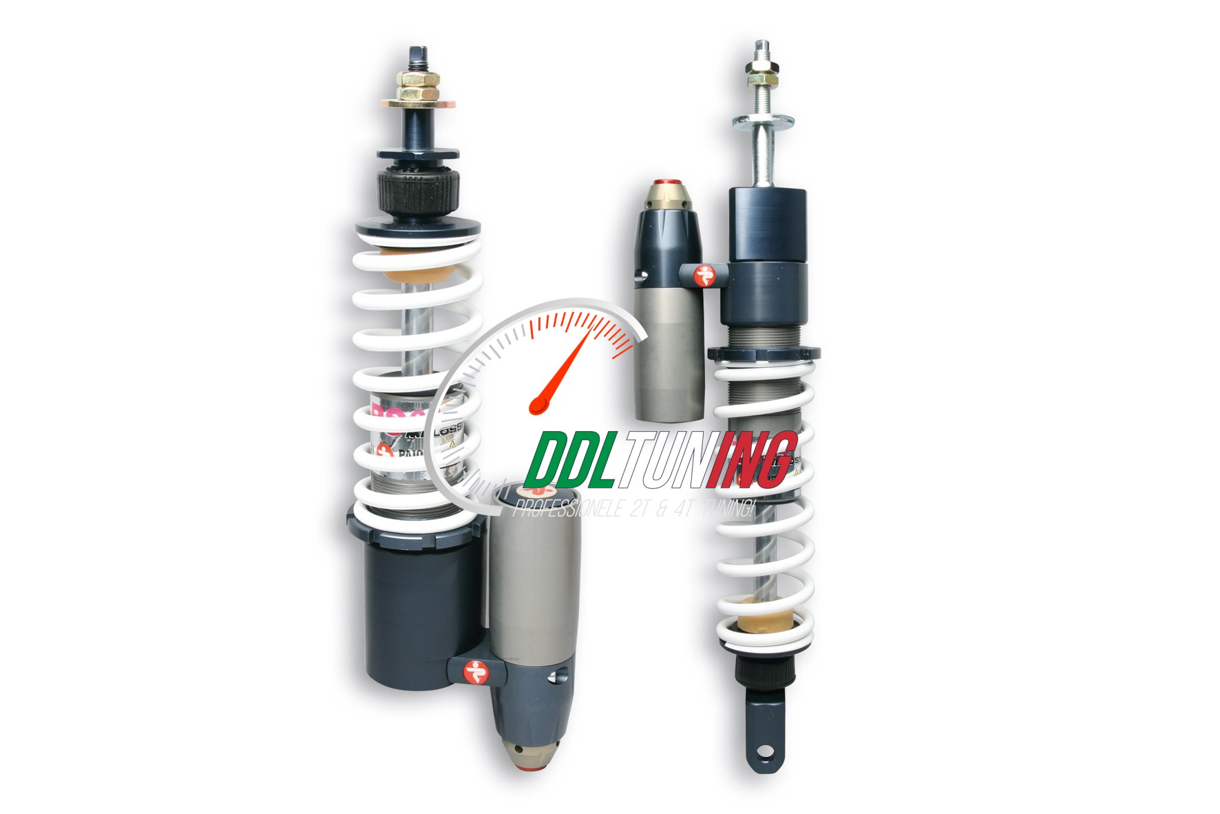 SCHOKBREKERSET RS24/ 10R PIAGGIO ZIP SP VOOR+ACHTER MALOSSI 4614479