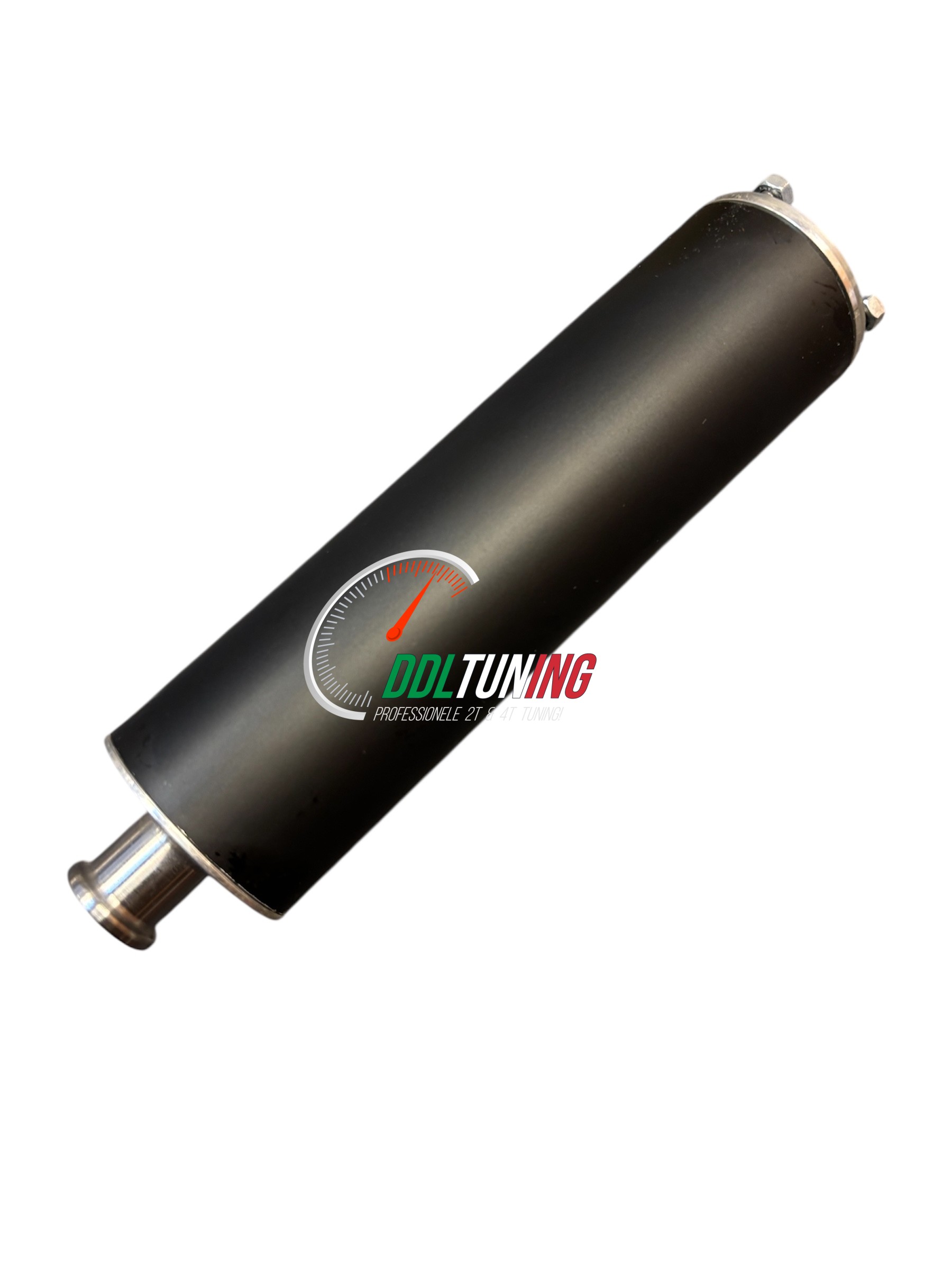 DDL TUNING UITLAAT DEMPER DRAGRACE 70-100CC ZWART