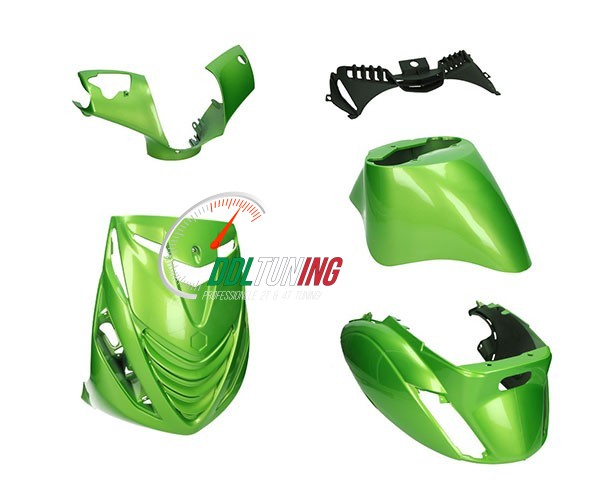 PLAATWERKSET MODEL SP (PORSCHE TAYCAN GREEN) ZIP2000 GROEN DMP 5-DELIG