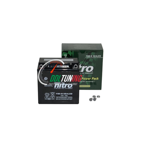 ACCU NB9-B GEL PIAGGIO FLY 4T/ LIBERTY/ VESPA LX/ RUNNER 180 NITRO