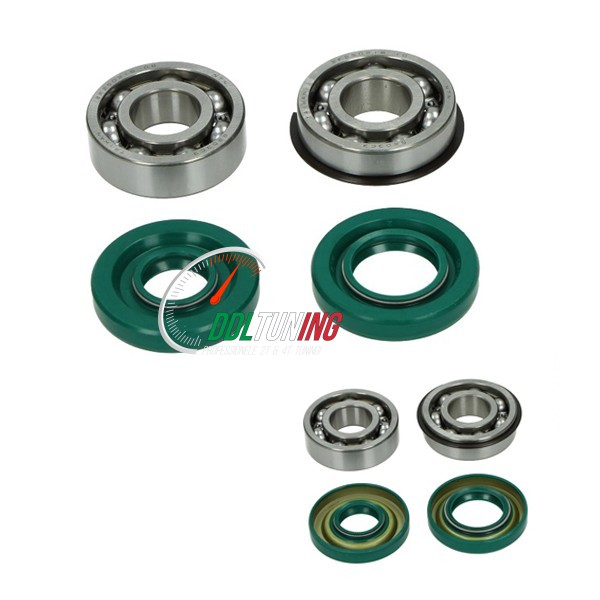 LAGER + KEERRINGSET KRUKAS PUCH MAXI 4-DELIG