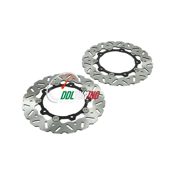 REMSCHIJF SET VOOR + ACHTER YAMAHA T-MAX 530-560CC MALOSSI 6216320E