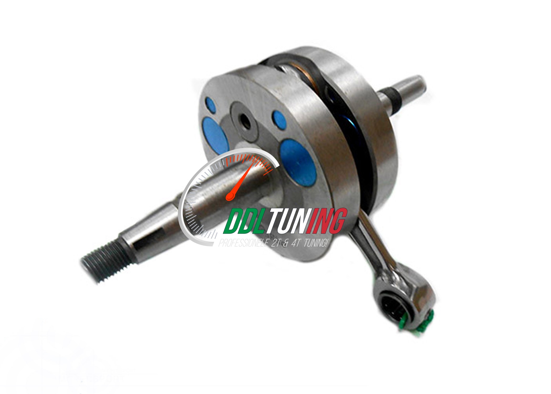 KRUKAS RITO RACE 44MM SLAG ZUNDAPP 3/ 4V GEPOLIJST MET ZILVER NAALDLAGER