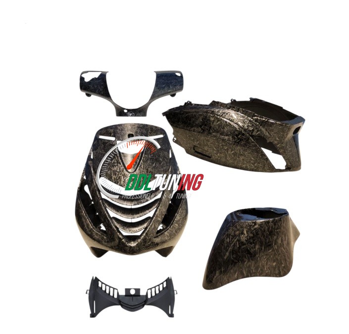 PLAATWERKSET MODEL SP ZIP2000 CARBON LOOK DMP 5-DELIG