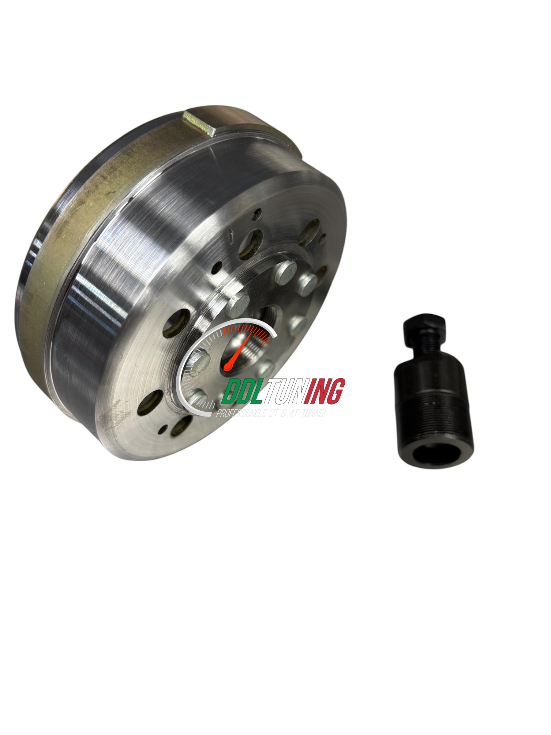 DDL TUNING AFGEDRAAID VLIEGWIEL PIAGGIO SKIPPER 125/ TYPHOON 125/ APRILIA SR 125/ 150CC 2T AC