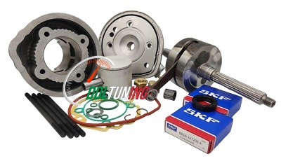 CILINDER + KRUKAS SET 86CC 44MM SLAG PIAGGIO LC 2T TOP PERFORMANCES