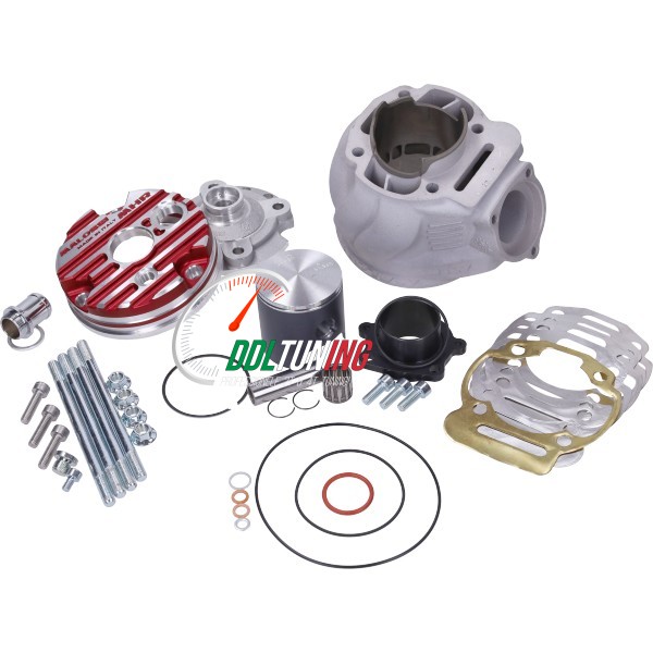 CILINDER + KOP TESTA ROSSA 100CC DERBI SENDA2006 52MM MALOSSI MHR TEAM 3119145