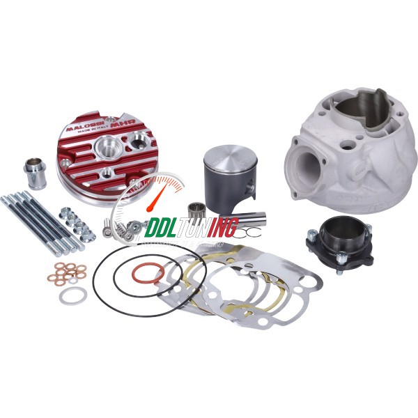 CILINDER + KOP TESTA ROSSA 100CC MINARELLI AM6 52MM MALOSSI MHR TEAM 3119078
